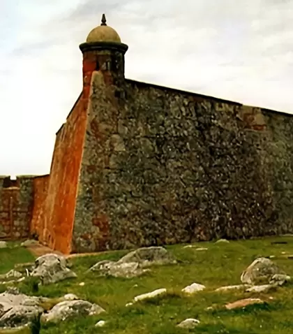 Fuerte de San Miguel, Barra del Chuy, una reliquia hist�rica de Uruguay.