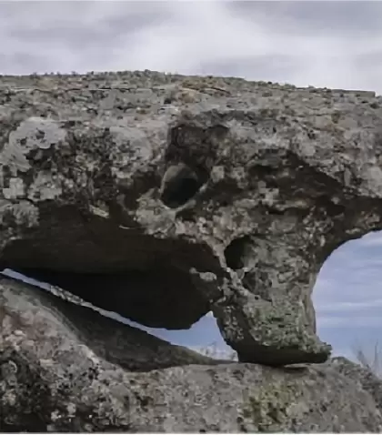 Formaciones rocosas en Sierra de Mahoma, Uruguay: un paisaje �nico en San Jos�.