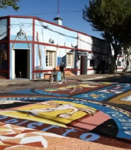 Museo Abierto de Artes Visuales en San Gregorio de Polanco, Uruguay: arte y cultura a cielo abierto.