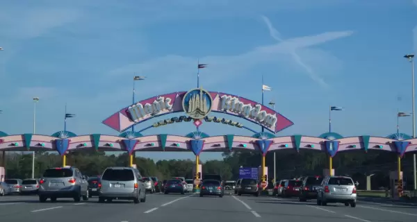 Entrada vehicular de Magic Kingdom