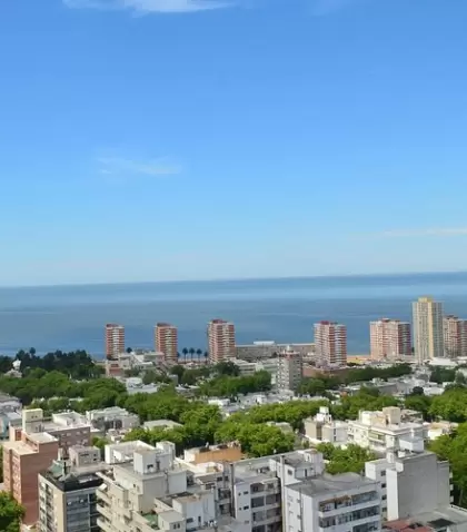 Vista panor�mica de Montevideo