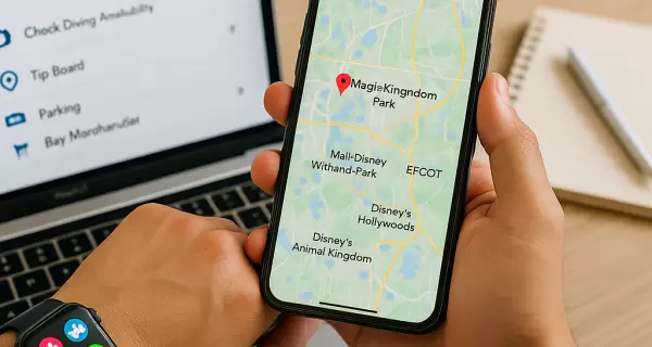 Google Maps y las apps oficiales de Disney son herramientas clave para planificar y optimizar tu viaje.