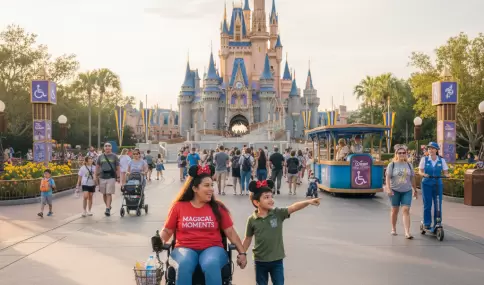 Disney ofrece servicios adaptados para visitantes con movilidad reducida, garantizando una experiencia inclusiva en todos los parques.