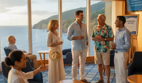 Cada vez m�s cruceros ofrecen atenci�n en espa�ol, incluso cuando el idioma oficial a bordo es el ingl�s.