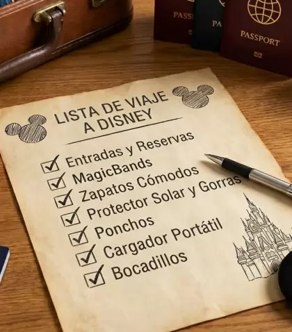 Los esenciales para pasar un d�a completo en los parques sin contratiempos.