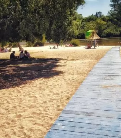 El Carnaval tambi�n puede ser una pausa y contacto con la naturaleza.