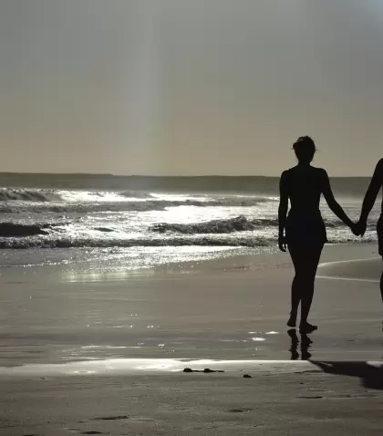 Playas, naturaleza y calma marcan San Valent�n en Uruguay.