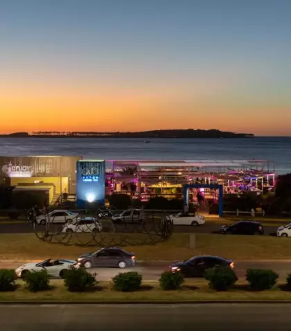 Febrero tard�o regala algunos de los atardeceres m�s calmos y lindos del verano uruguayo.