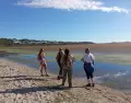 Las lagunas complementan los destinos de playas y son sitios ideales para el avistamiento de aves.