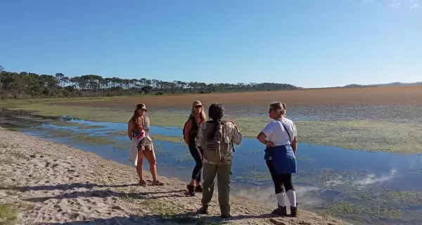 Las lagunas complementan los destinos de playas y son sitios ideales para el avistamiento de aves.
