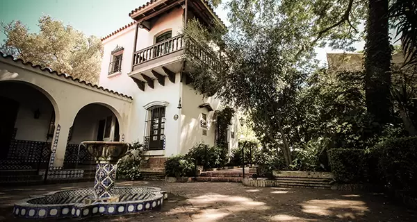 El Museo Zorrilla funciona en la antigua residencia del escritor uruguayo Juan Zorrilla de San Mart�n.