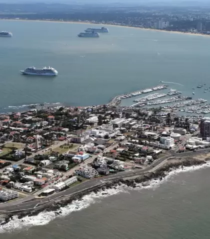 Maldonado ofrece amplios balnearios que retoman la calma fuera de temporada.