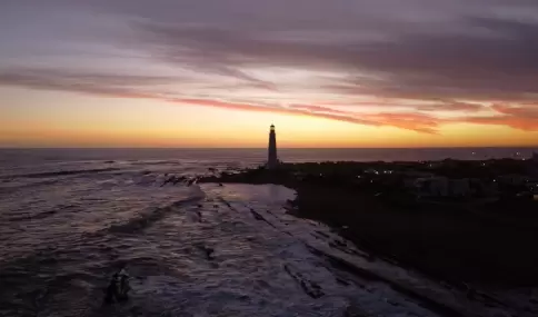 Playas ideales para caminar en Uruguay durante el oto�o.