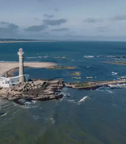Los miradores de Maldonado ofrecen una vista panor�mica al paisaje costero.