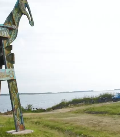 San Gregorio de Polanco combina playa de agua dulce con una propuesta cultural �nica.