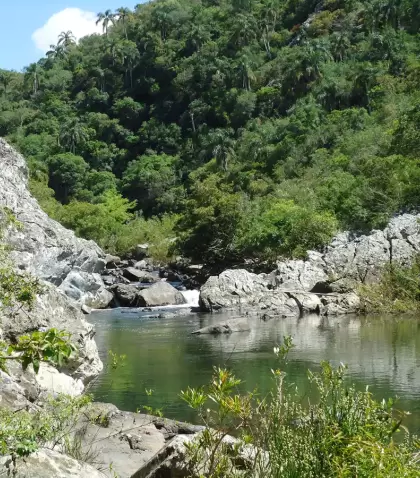 Quebrada de los Cuervos es un sitio natural ideal para los amantes del trekking.
