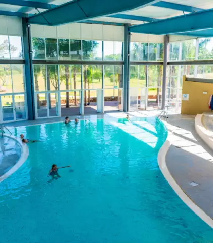 Las termas no se disfrutan solo dentro del agua caliente, sino tambi�n en todo lo que pasa alrededor.